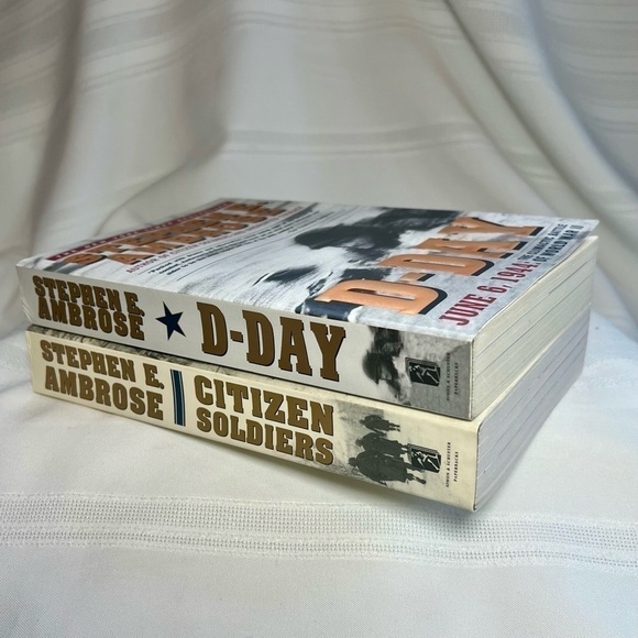 Stephen Ambrose Bundle D-Day &‎ Citizen Soldiers Softcover EUC - Picture 1 of 8